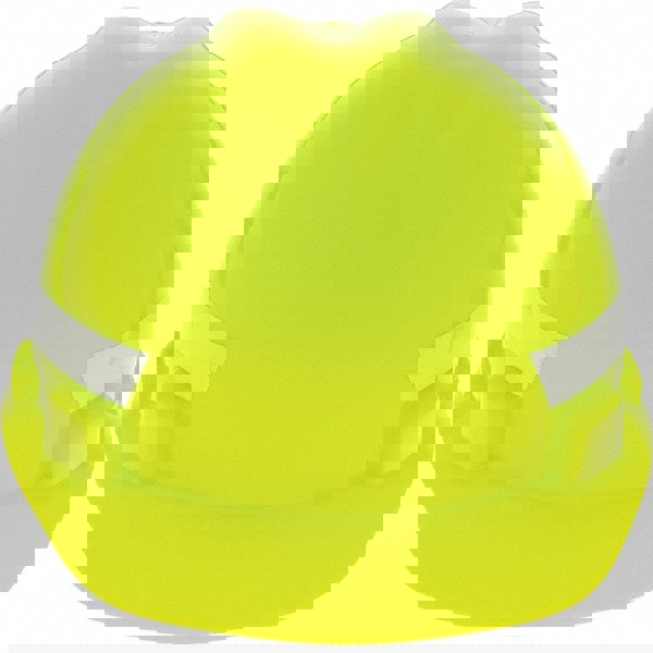 Hard Hat: Impact Resistant, V-Gard Slotted Cap, Type 1, Class C, 4-Point Suspension